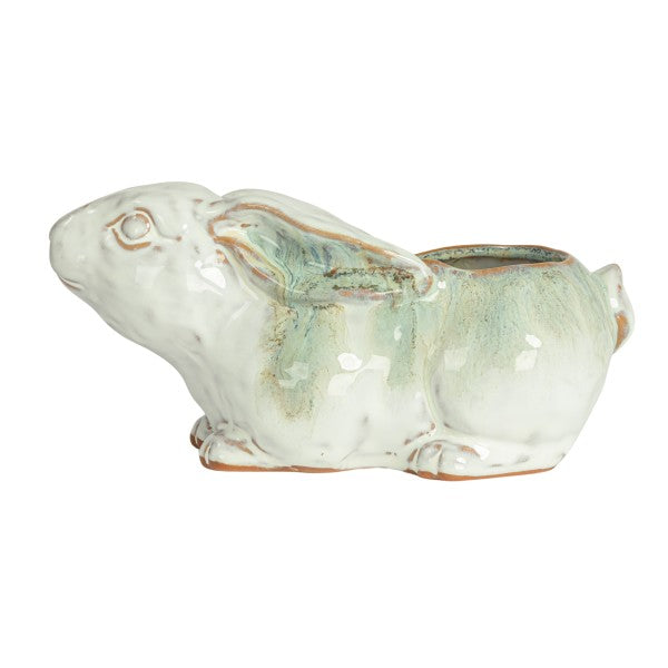 Cottagecore Rabbit Stoneware Plante